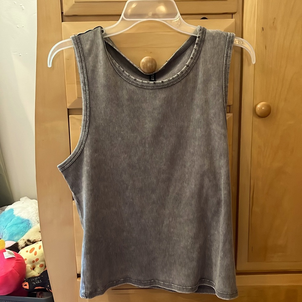 Gray Divided H&M Tank Top